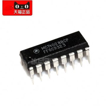 BZSM3-- ICON MC14028 DIP-16 Multiplexer & Demultiplexer Genuine Genuine] Electronic Component IC Chip MC14028BCP